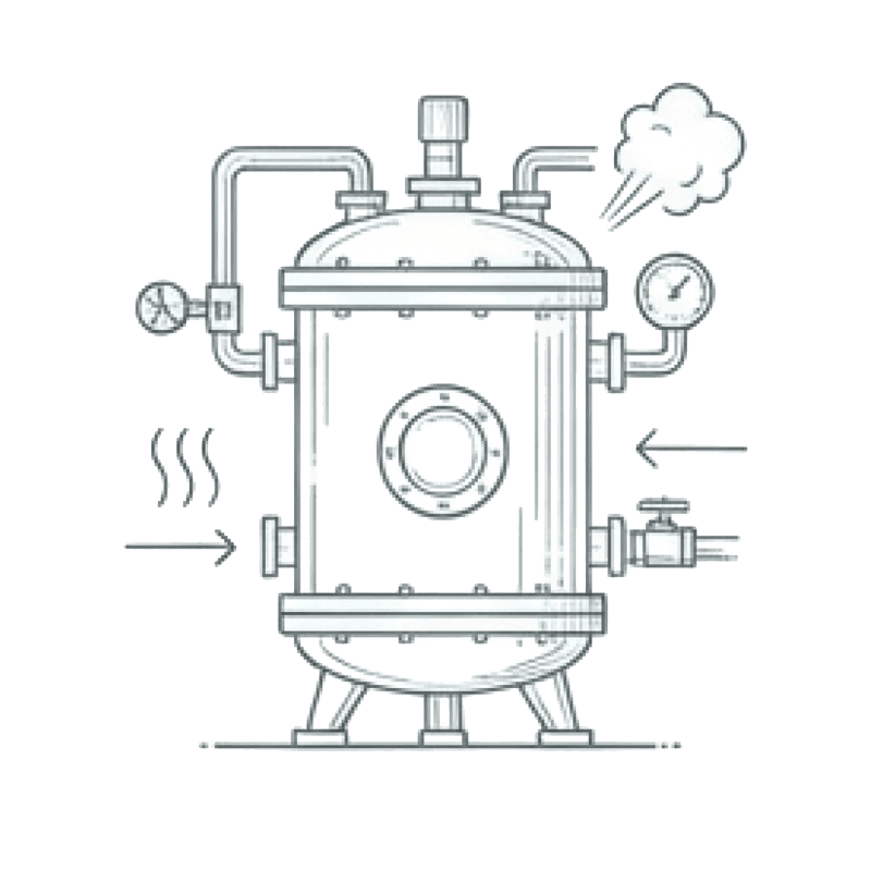 Subcritical water molecular dissociation — water ions at 200°C and 20 bar breaking polymer bonds