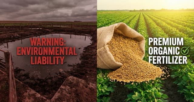 Livestock manure converted into high-quality organic fertilizer using Phantom subcritical water hydrolysis technology